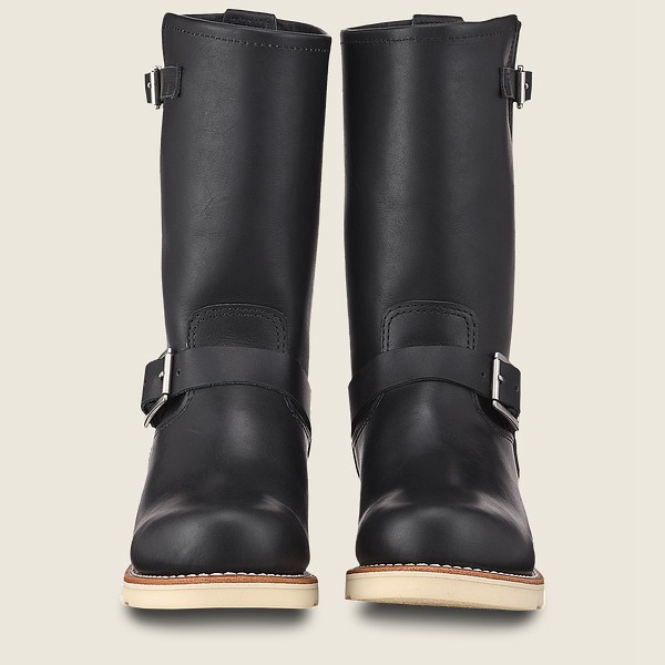 Bottes Red Wing Heritage - Classic Engineer - Tall Boundary Cuir - Noir - Femme 135ESBRMK